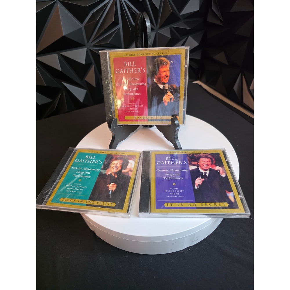 Bill Gaither Favorite Homecoming Songs and Performances 3 CD Set Sealed Gospel